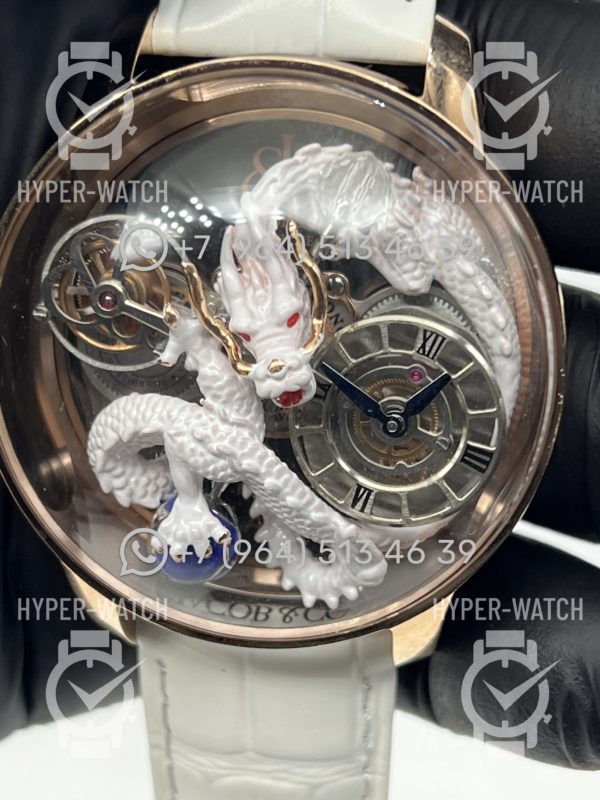 Фото 6 - Jacob & Co Astronomia Dragon White