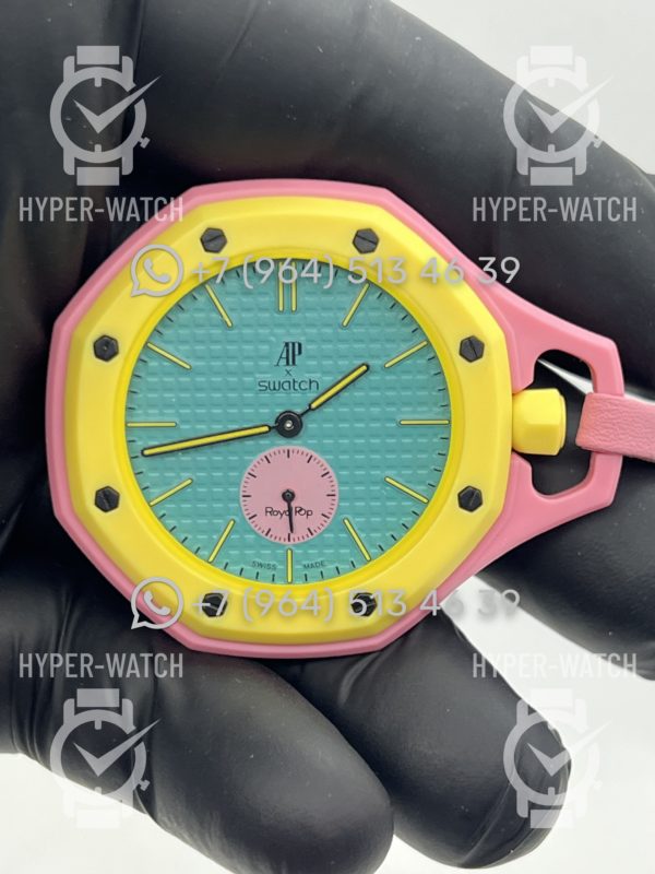 Товар Audemars Piguet x Swatch Royal Pop 40mm Art 12563 Фото 2 - Audemars Piguet x Swatch Royal Pop 40mm Art 12563