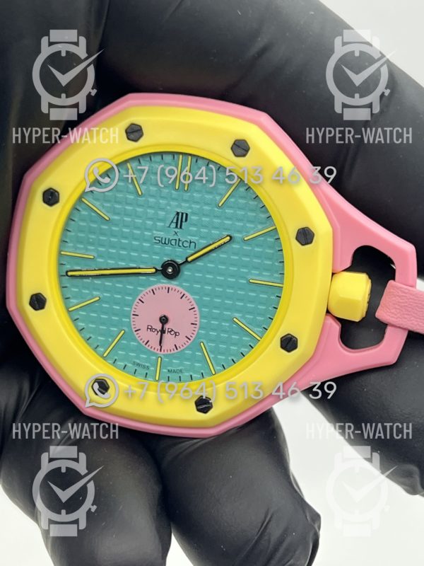 Товар Audemars Piguet x Swatch Royal Pop 40mm Art 12563 Фото 3 - Audemars Piguet x Swatch Royal Pop 40mm Art 12563