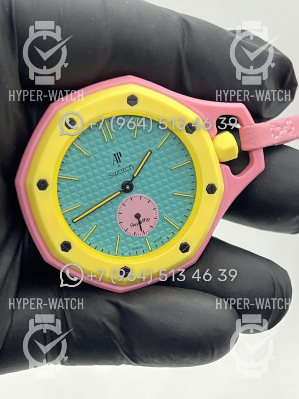 Товар Audemars Piguet x Swatch Royal Pop 40mm Art 12563 Фото 4 - Audemars Piguet x Swatch Royal Pop 40mm Art 12563
