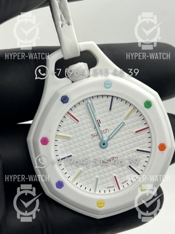 Фото 4 - Audemars Piguet x Swatch Royal Pop 40mm Art 12565