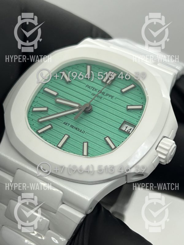 Товар Patek Philippe Nautilus AET Remould 5711 White Ceramic Фото 3 - Patek Philippe Nautilus AET Remould 5711 White Ceramic
