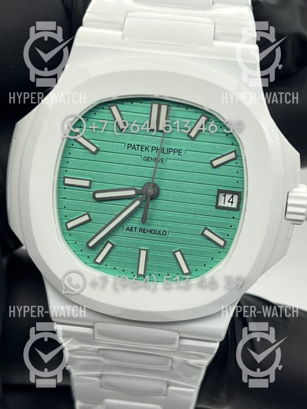 Товар Patek Philippe Nautilus AET Remould 5711 White Ceramic Фото 5 - Patek Philippe Nautilus AET Remould 5711 White Ceramic