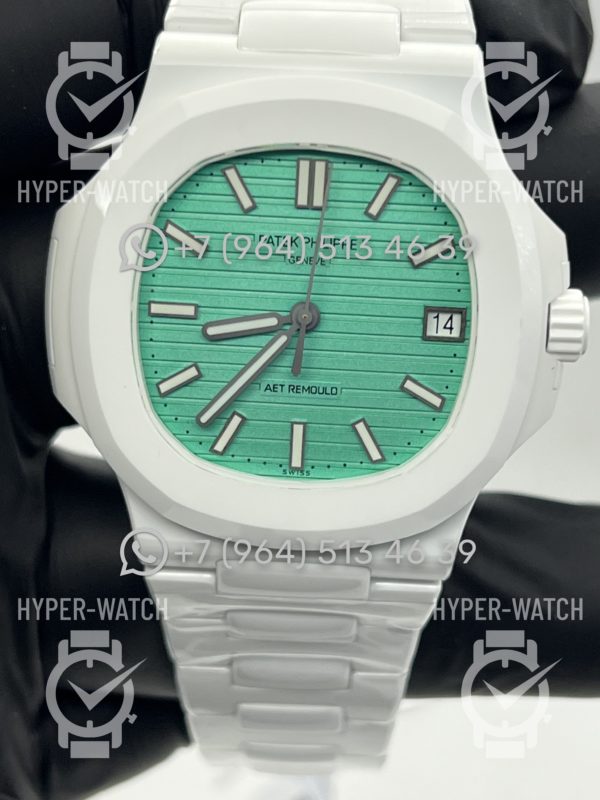Товар Patek Philippe Nautilus AET Remould 5711 White Ceramic Фото 7 - Patek Philippe Nautilus AET Remould 5711 White Ceramic