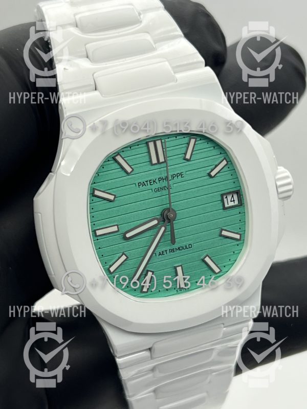 Товар Patek Philippe Nautilus AET Remould 5711 White Ceramic Фото 8 - Patek Philippe Nautilus AET Remould 5711 White Ceramic