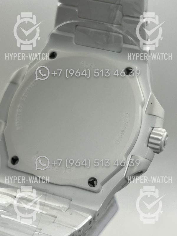 Товар Patek Philippe Nautilus AET Remould 5711 White Ceramic Фото 15 - Patek Philippe Nautilus AET Remould 5711 White Ceramic