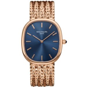 Фото 10 - Patek Philippe Golden Ellipse 5738 Blue