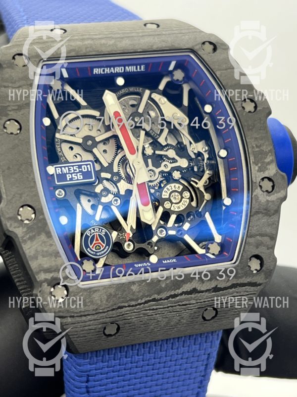 Товар Richard Mille RM 035-01 PSG Paris Blue Фото 6 - Richard Mille RM 035-01 PSG Paris Blue