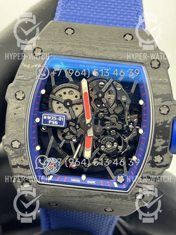 Товар Richard Mille RM 035-01 PSG Paris Blue Фото 7 - Richard Mille RM 035-01 PSG Paris Blue