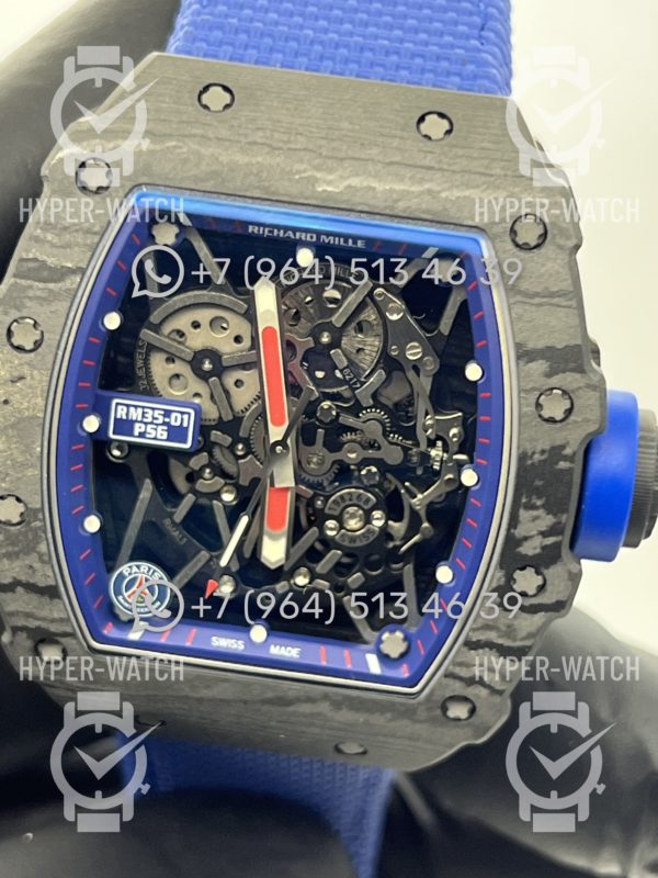 Товар Richard Mille RM 035-01 PSG Paris Blue Фото 8 - Richard Mille RM 035-01 PSG Paris Blue