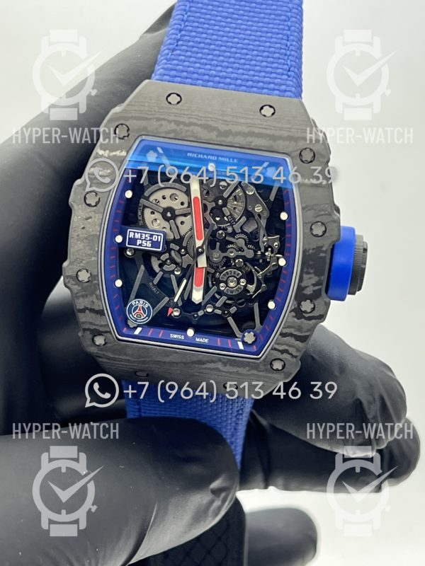 Товар Richard Mille RM 035-01 PSG Paris Blue Фото 9 - Richard Mille RM 035-01 PSG Paris Blue