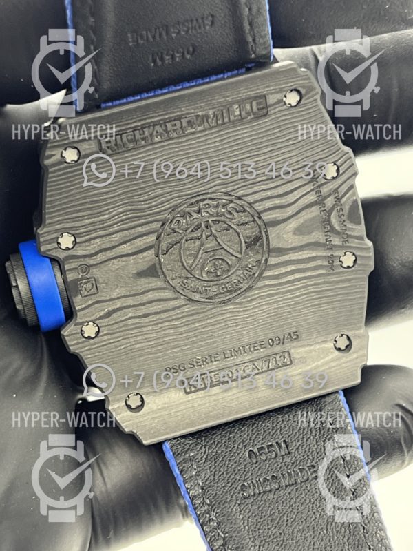 Товар Richard Mille RM 035-01 PSG Paris Blue Фото 14 - Richard Mille RM 035-01 PSG Paris Blue