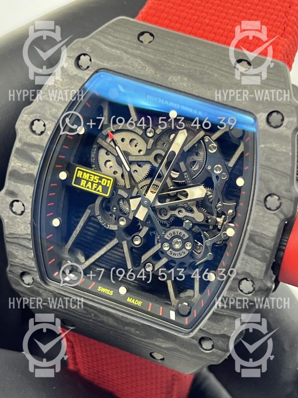 Товар Richard Mille RM 035-01 Rafa Black Red Art 12682 Фото 3 - Richard Mille RM 035-01 Rafa Black Red Art 12682
