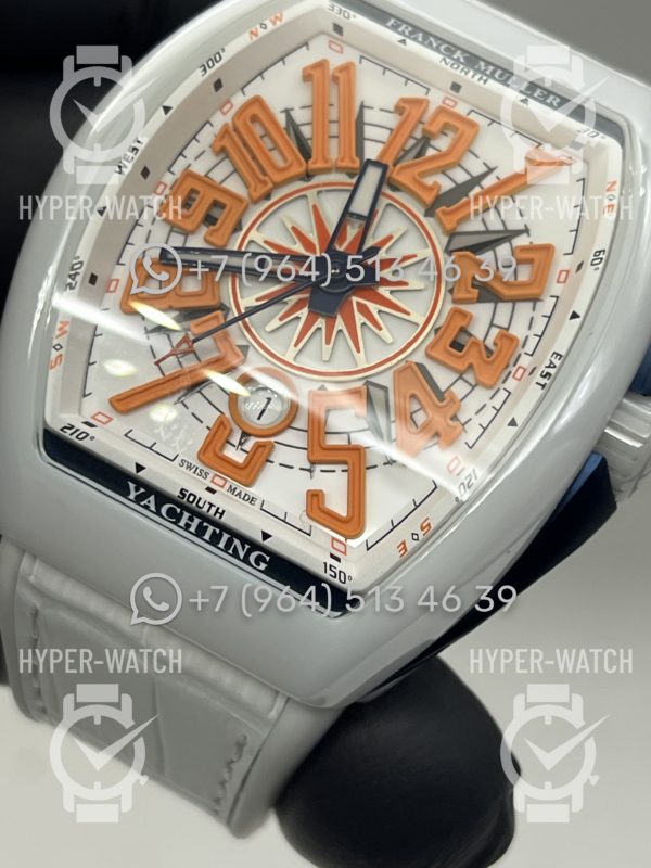 Товар Franck Muller Vanguard Yachting V45 SC DT White Фото 8 - Franck Muller Vanguard Yachting V45 SC DT White