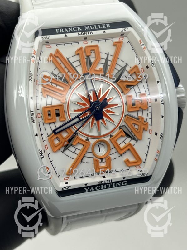 Товар Franck Muller Vanguard Yachting V45 SC DT White Фото 10 - Franck Muller Vanguard Yachting V45 SC DT White