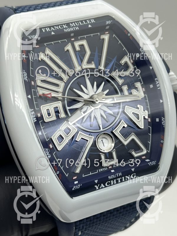 Фото 2 - Franck Muller Vanguard Yachting V45 SC DT Blue