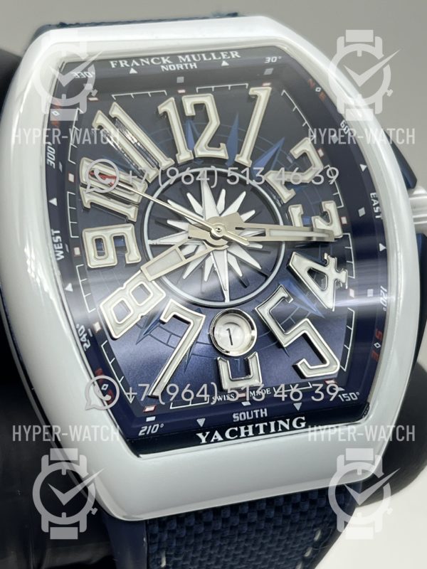 Фото 4 - Franck Muller Vanguard Yachting V45 SC DT Blue