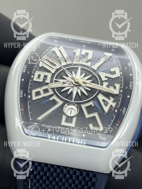 Фото 5 - Franck Muller Vanguard Yachting V45 SC DT Blue