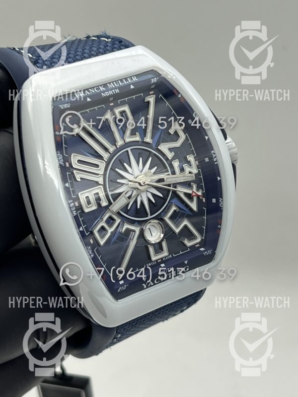 Фото 13 - Franck Muller Vanguard Yachting V45 SC DT Blue