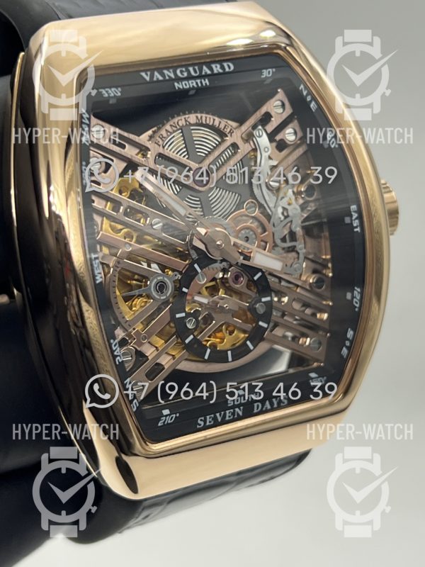 Товар Franck Muller Vanguard Skeleton Art 12735 Фото 4 - Franck Muller Vanguard Skeleton Art 12735