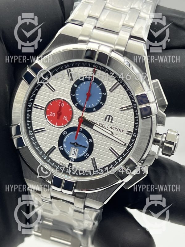 Фото 6 - Maurice Lacroix Aikon Chronograph 44mm AI1018-TT031-130