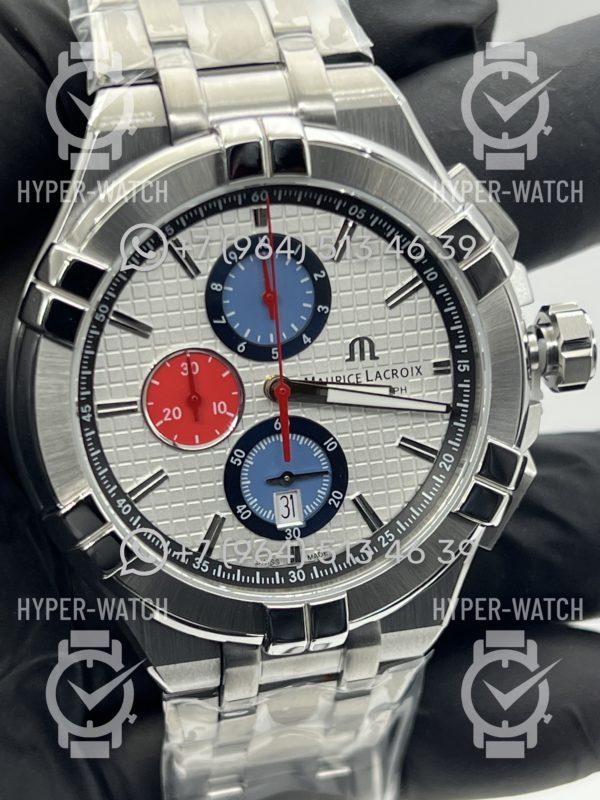 Фото 7 - Maurice Lacroix Aikon Chronograph 44mm AI1018-TT031-130