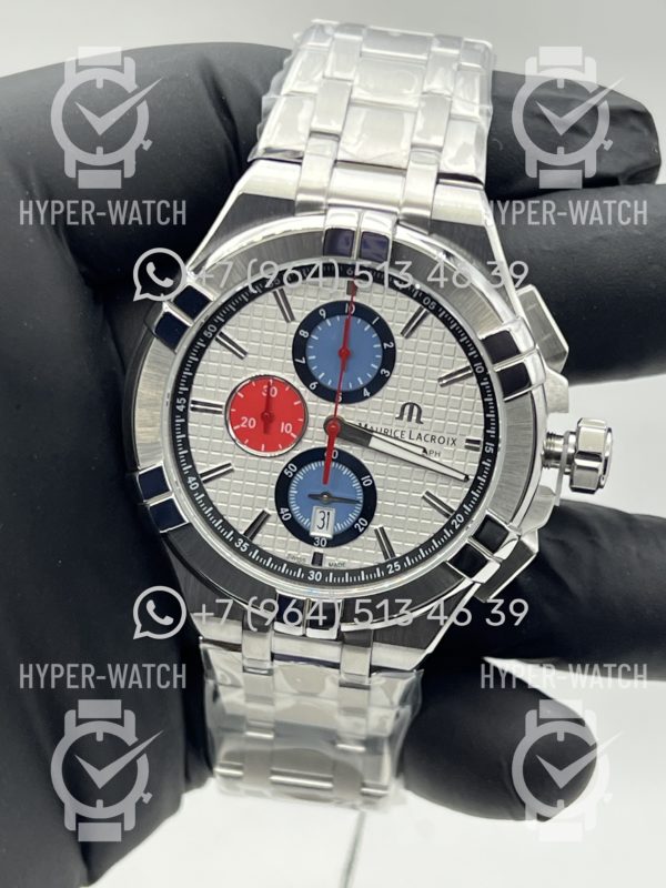 Фото 8 - Maurice Lacroix Aikon Chronograph 44mm AI1018-TT031-130