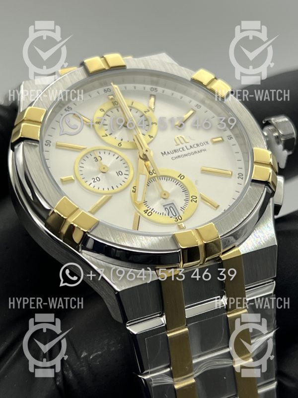 Фото 5 - Maurice Lacroix Aikon Chronograph 44mm AI1118-PVY03-130-1