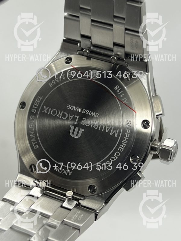 Фото 19 - Maurice Lacroix Aikon Chronograph 44mm AI1118-PVY03-130-1