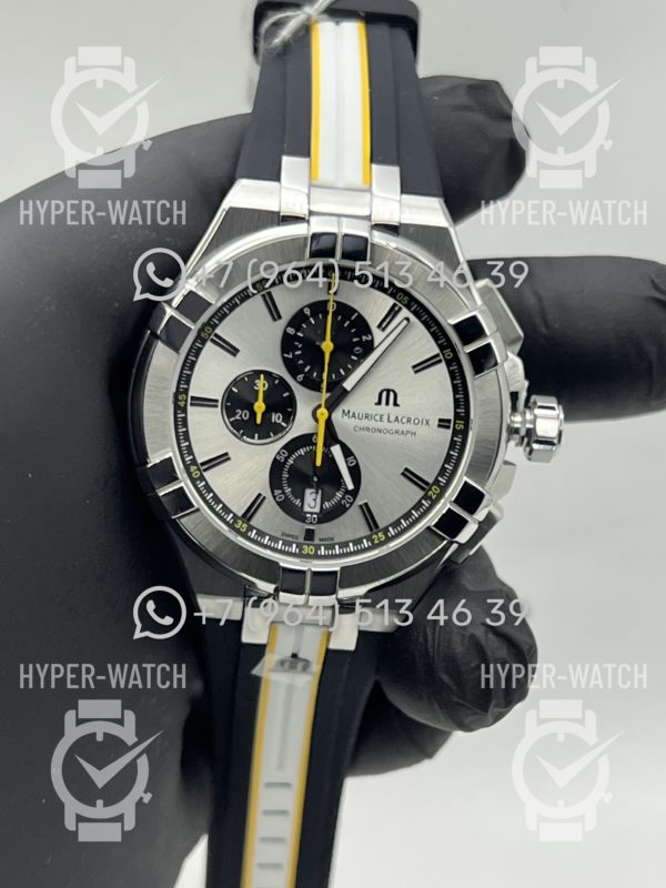 Фото 6 - Maurice Lacroix Aikon Chronograph 44mm AI1018-TT030-130-K