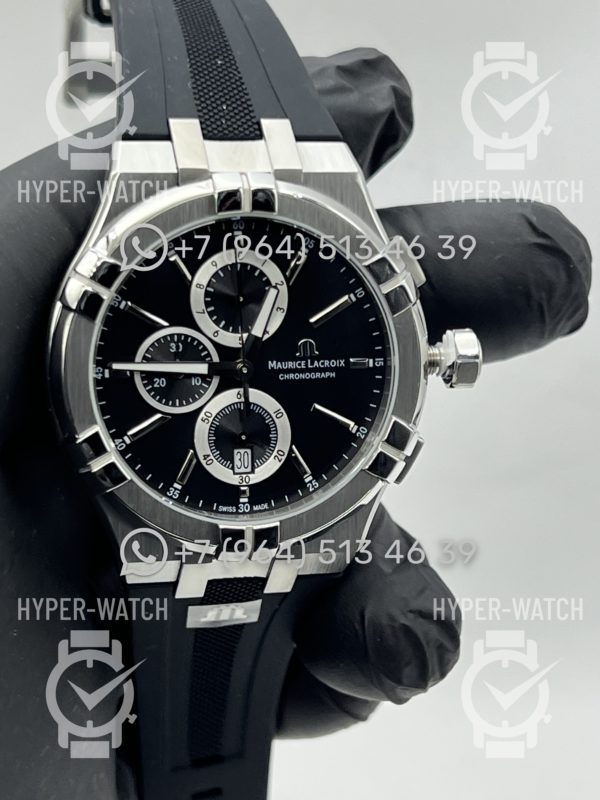 Фото 4 - Maurice Lacroix Aikon Chronograph 44mm AI1018-SS001-330-2