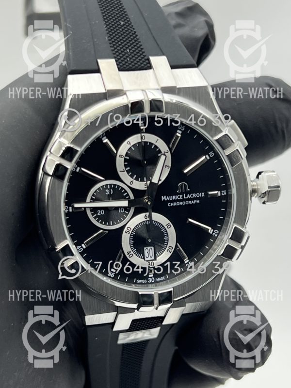 Фото 6 - Maurice Lacroix Aikon Chronograph 44mm AI1018-SS001-330-2