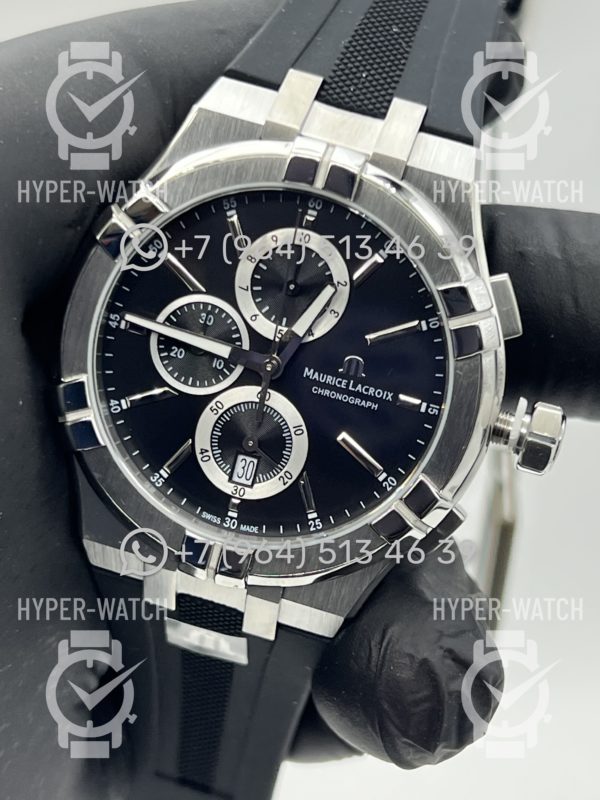 Фото 7 - Maurice Lacroix Aikon Chronograph 44mm AI1018-SS001-330-2